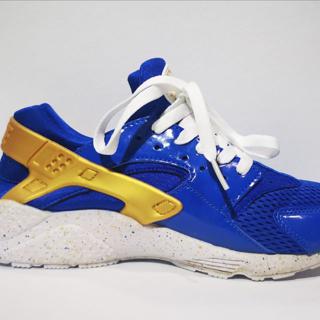 huarache blue and gold