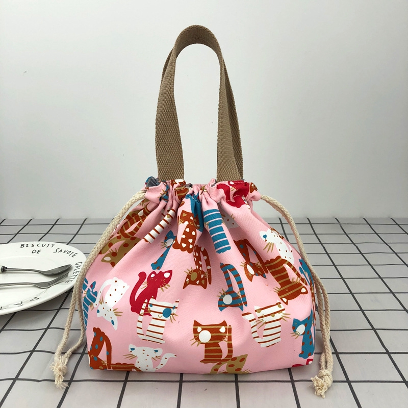 drawstring lunch bag