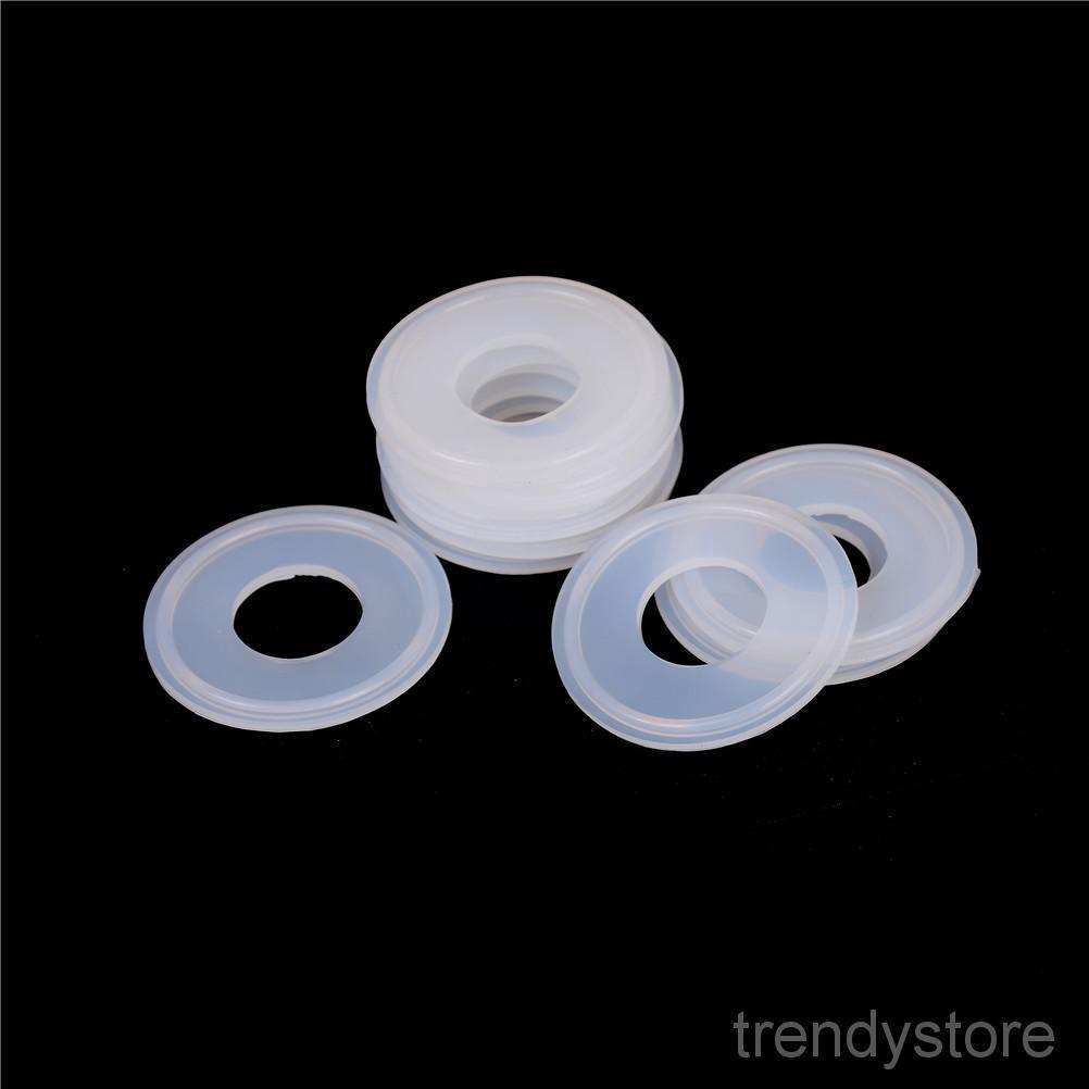 Sanitary Tri Clamp Silicon Gasket Fits 50.5mm OD Type Ferrule Flange