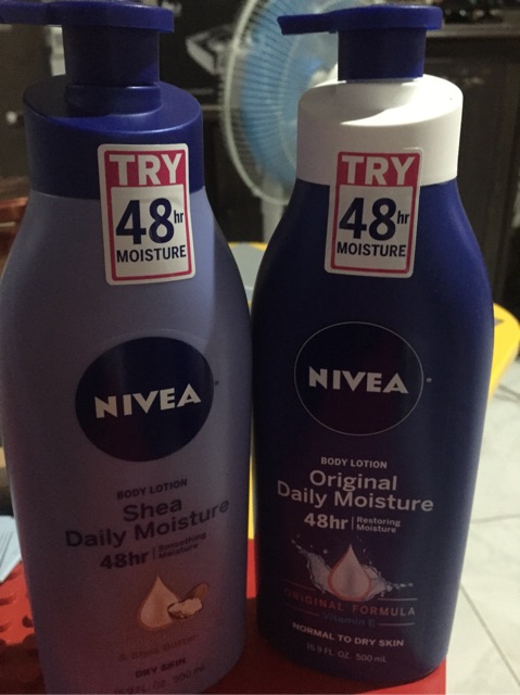 nivea 48 hr body lotion