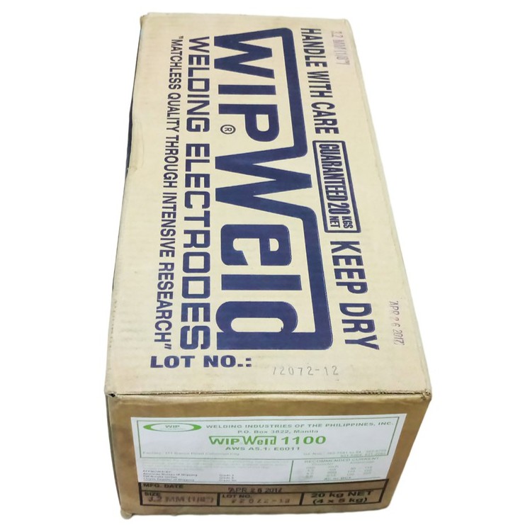 Wipweld Welding Rod 6011 1 8 Tingi 5 Kilos Shopee Philippines