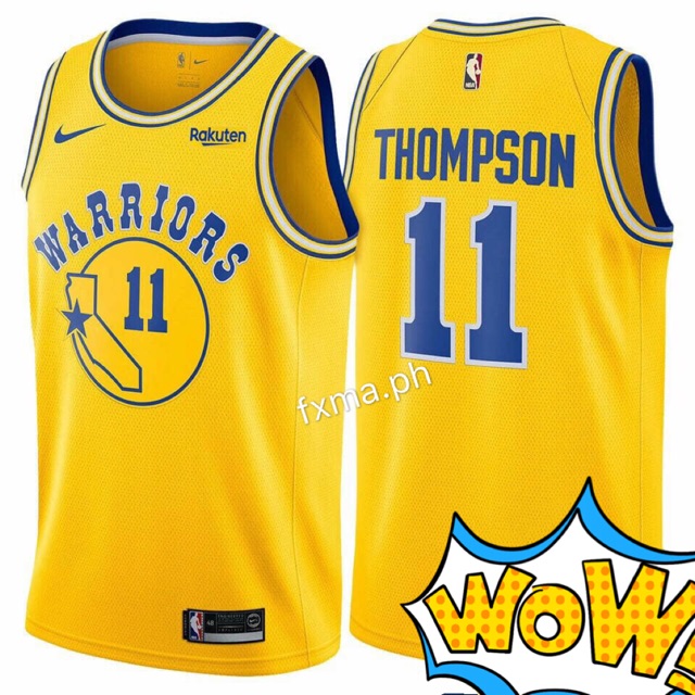 warriors thompson jersey