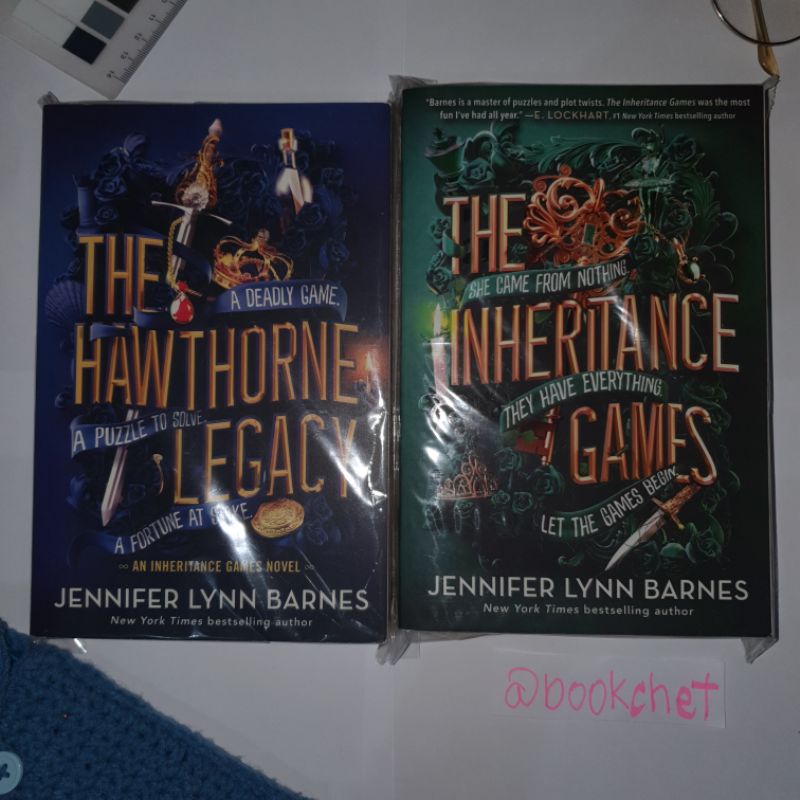 The Inheritance Games Series Book 1 & 2 (fullybooked) | Shopee Philippines