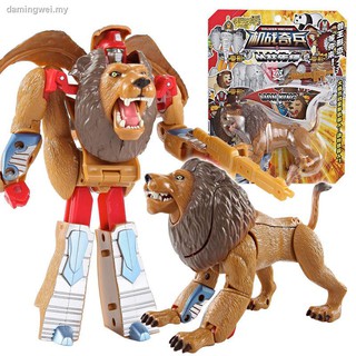 lion robot transformer