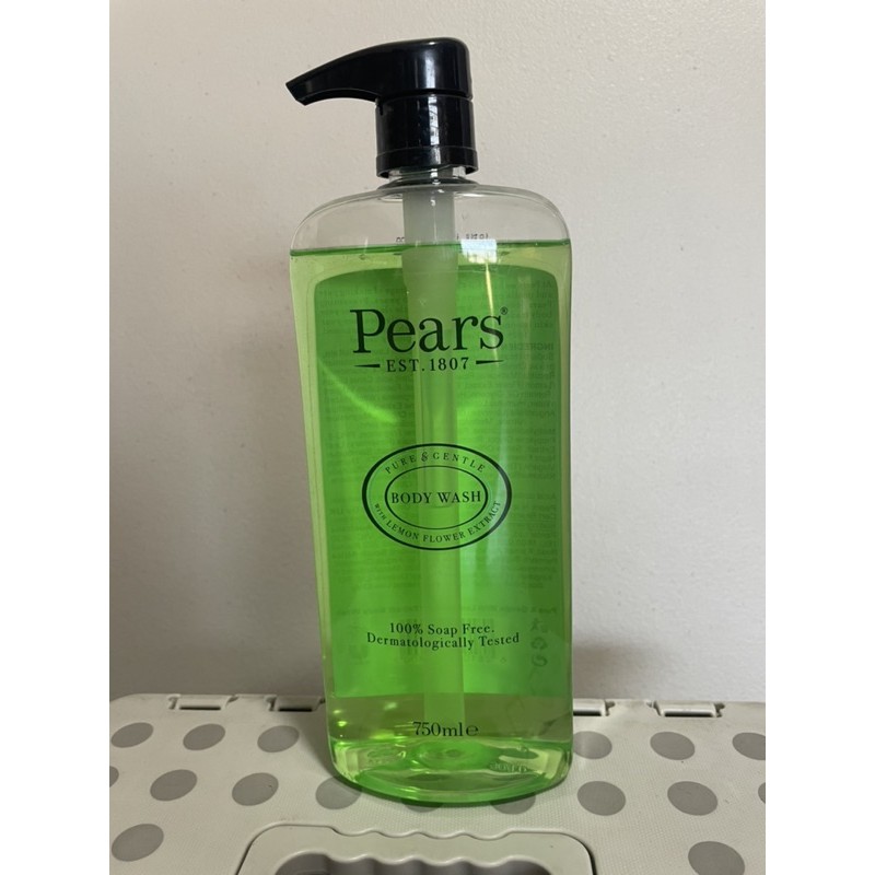 Pears Body Wash with Lemon Flower Extract 100 Soap Free, Pure