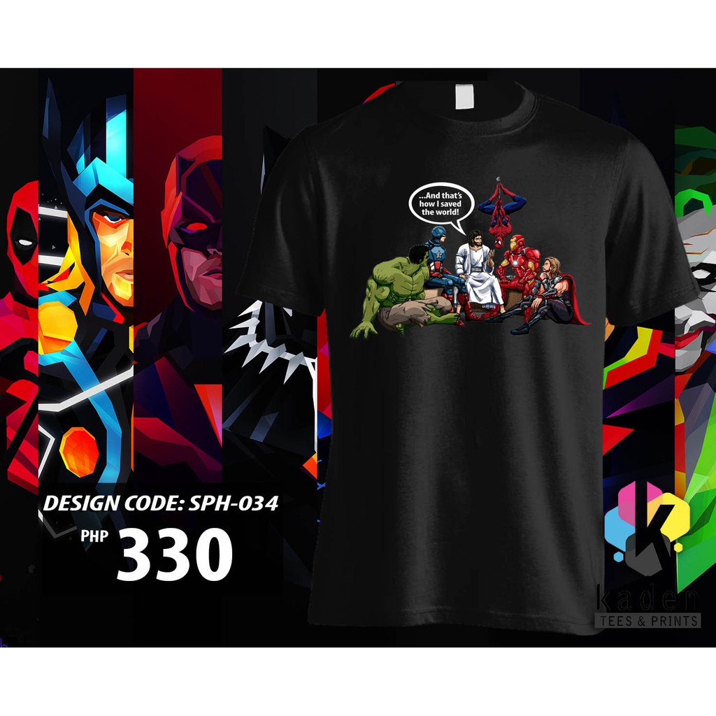 jesus avengers shirt