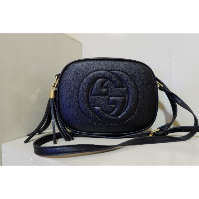 gucci soho crossbody black