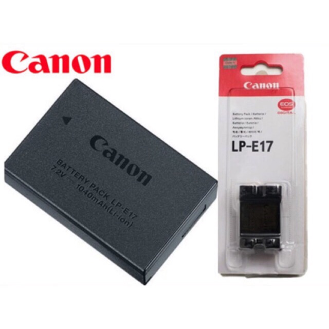 Аккумулятор canon lp e17