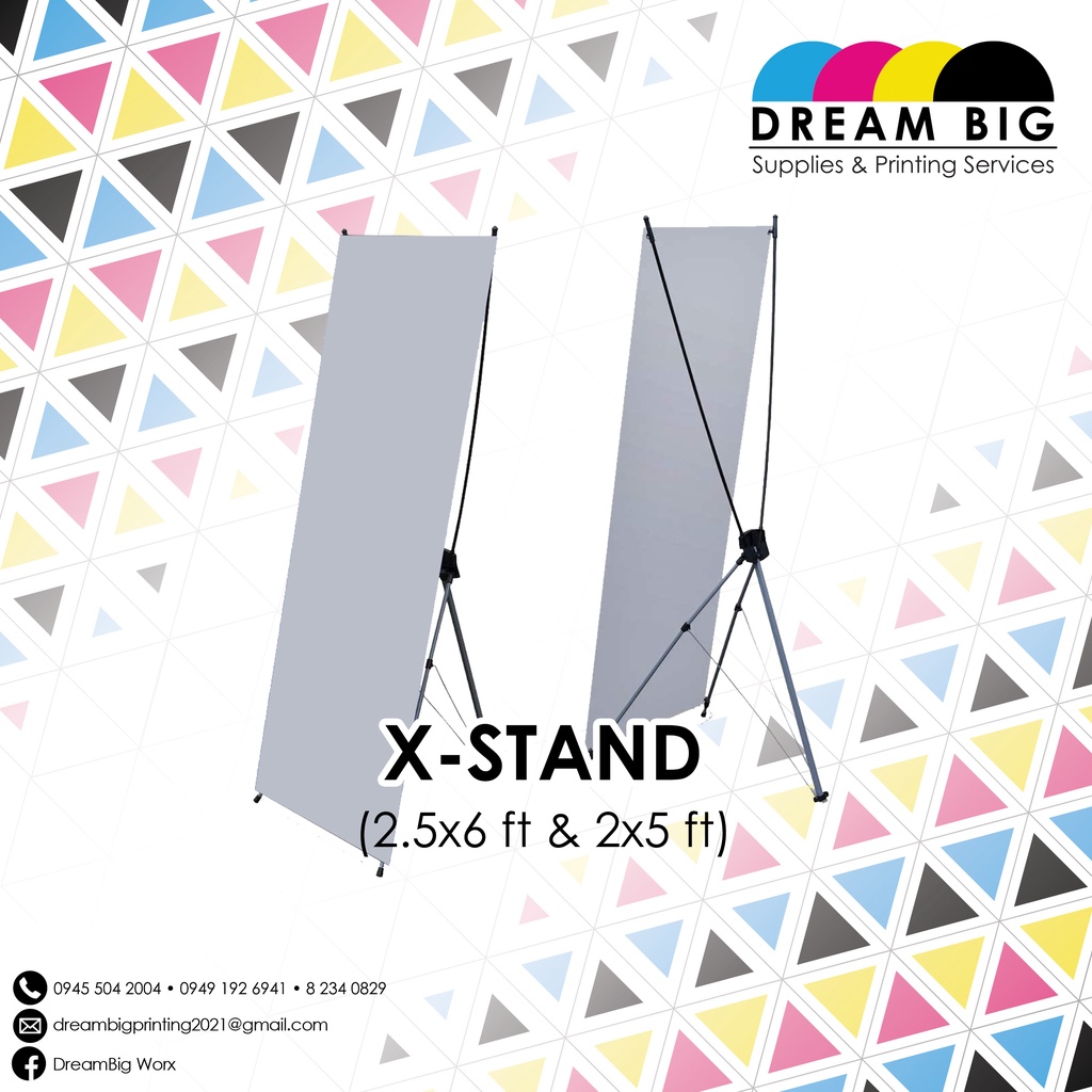 Tarpaulin XStand Banner (w/o Tarpaulin) Shopee Philippines