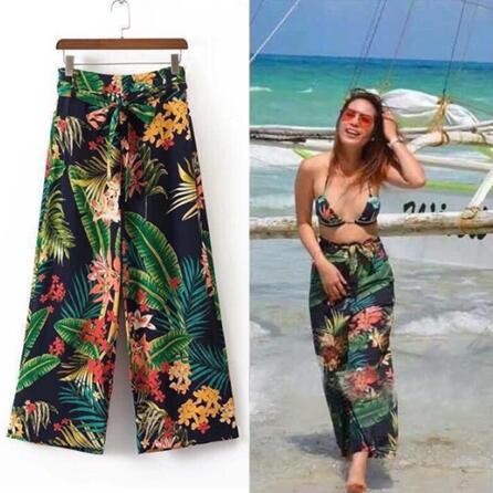 swimsuit cover up pants and top