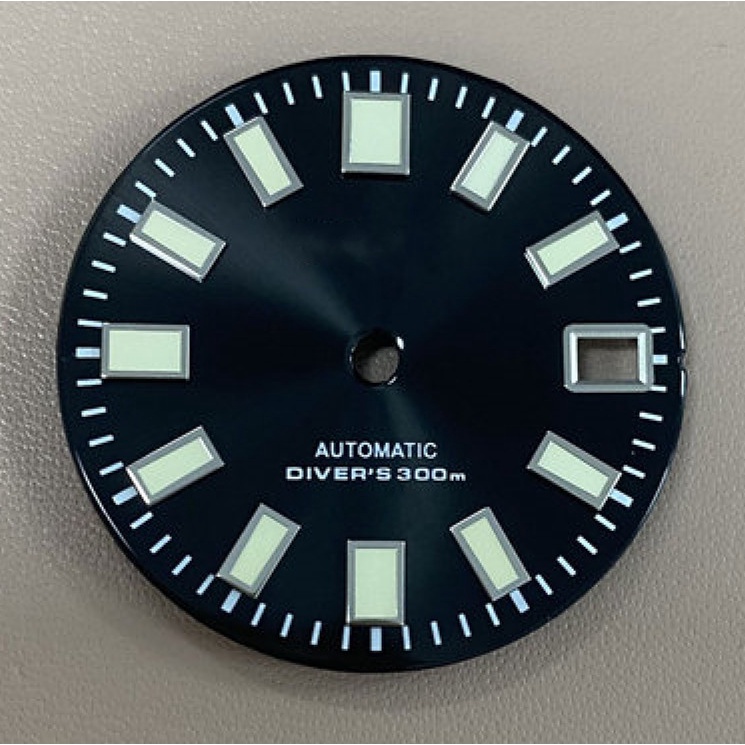 62MAS dial sunburst mod watch accessories For sbdx019 Mechanical watch NH35 Skx007 / 009 Turtle A