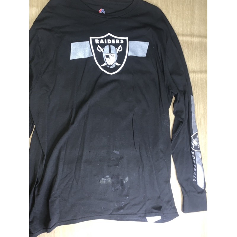 Las Vegas Raiders Nike Long Sleeve Historic Slub Tee - Mens