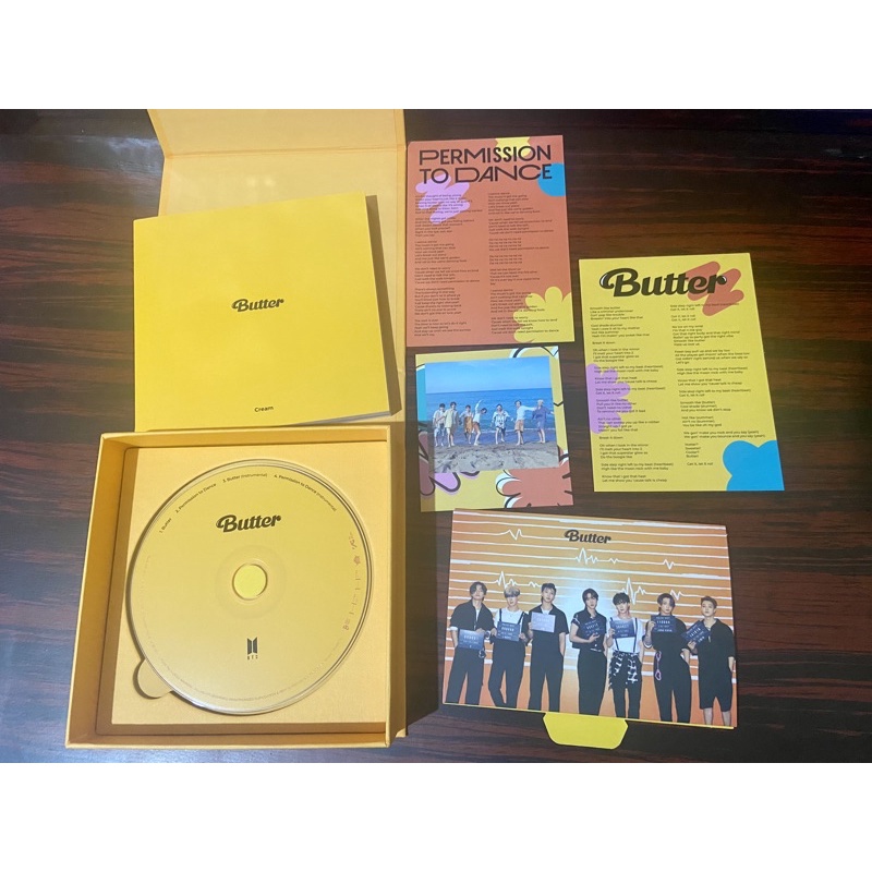 BTS Butter album (cream version) Shopee Philippines
