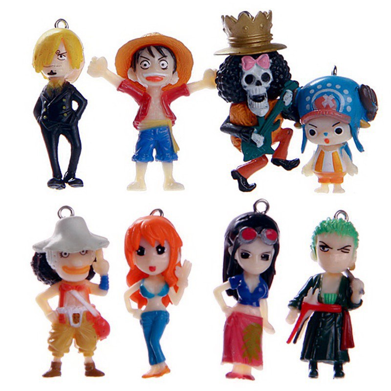 one piece mini figures