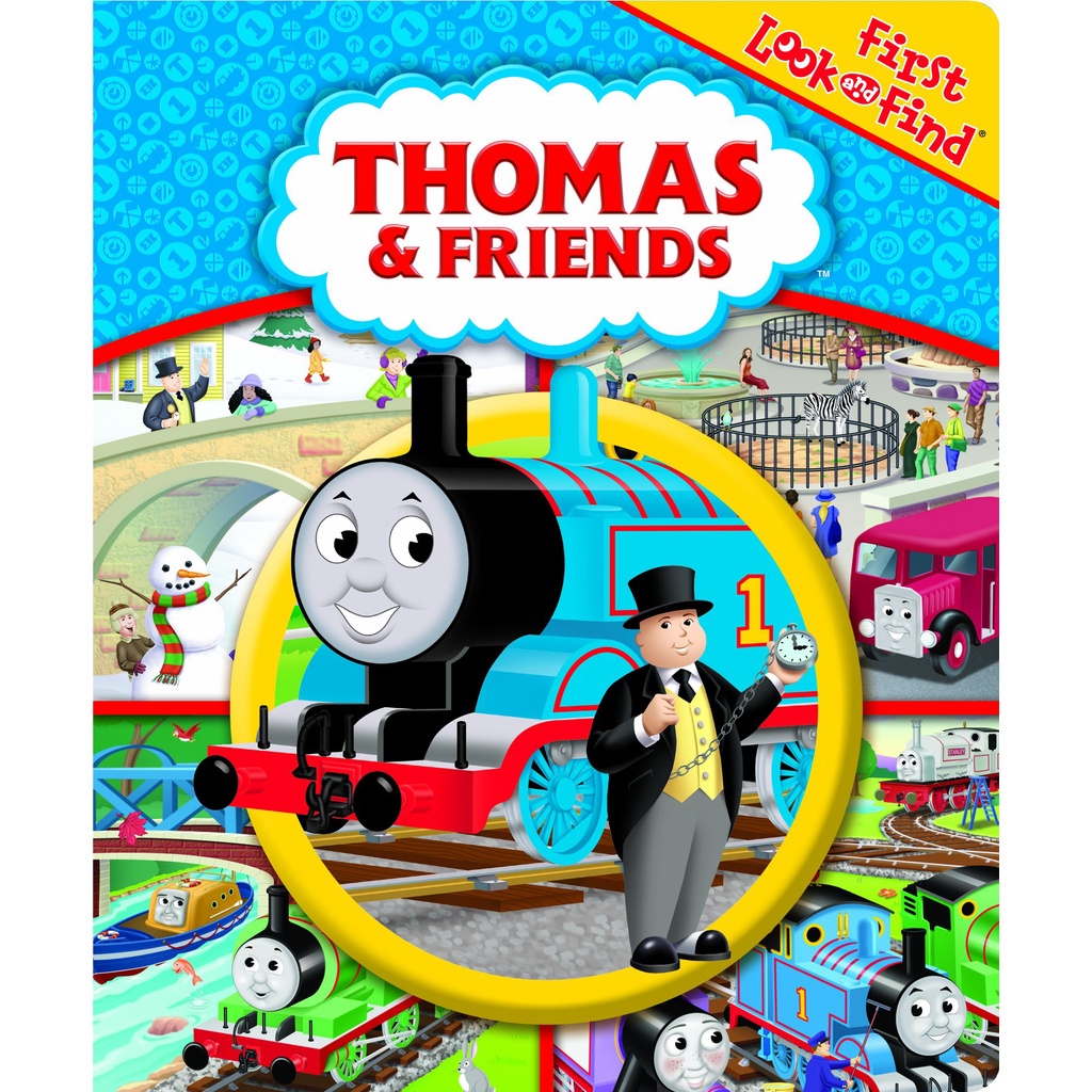 Featured image of (PRE LOVED BOARDBOOK) First Look and Find: Thomas & Friends Board book Thomas the Tank Engine
