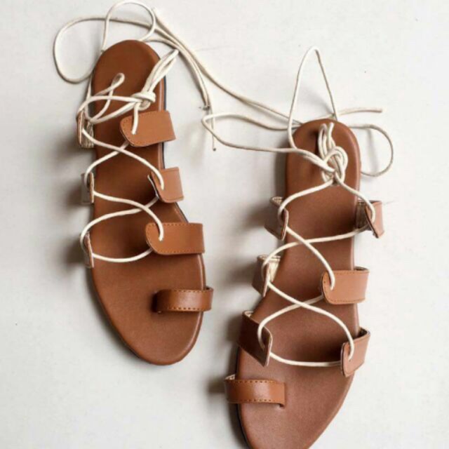 semi gladiator sandals