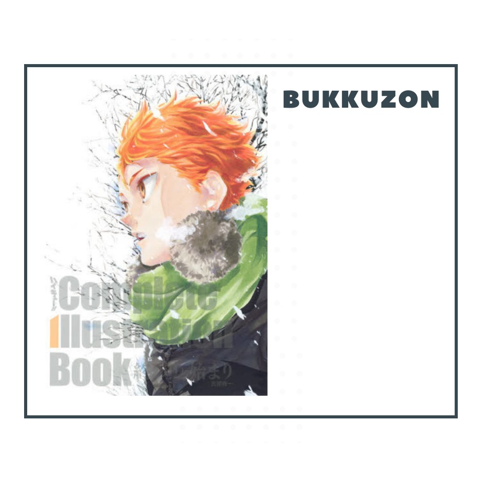 Complete Illustration book End and Beginning Art Book Shueisha New Haikyu! Complete Illustration book End and Beginning Art Book Shueisha New Haikyu!