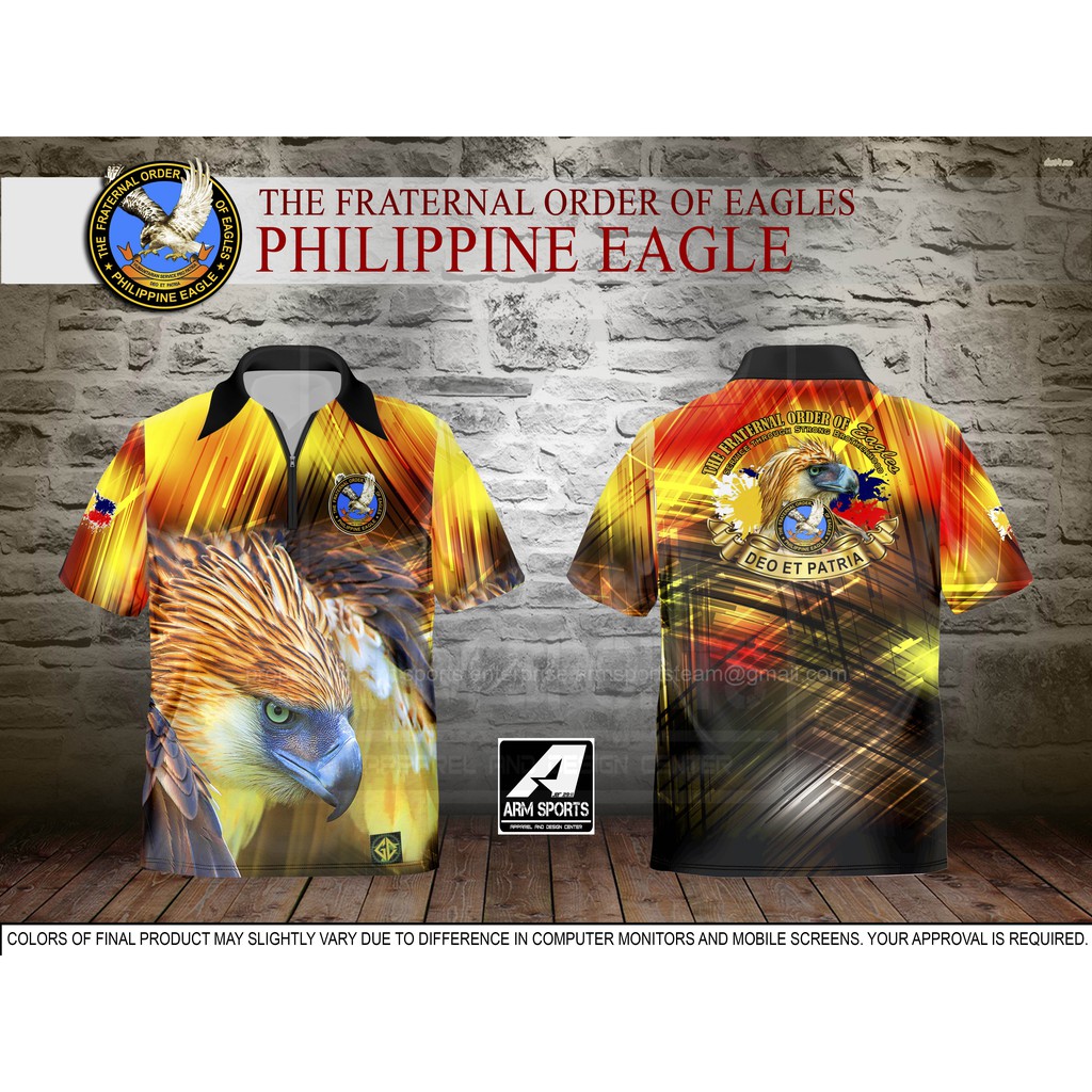 EAGLES POLO SHIRT DESIGN 1215 (FULL SUBLIMATION) Shopee Philippines
