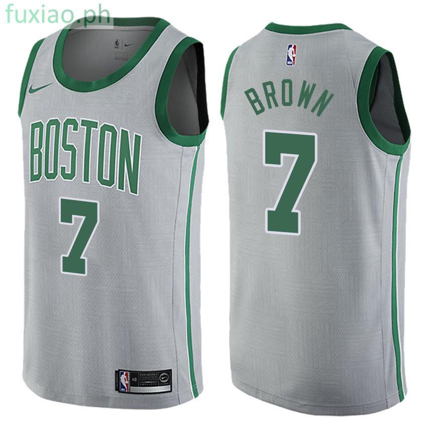 celtics jersey gray