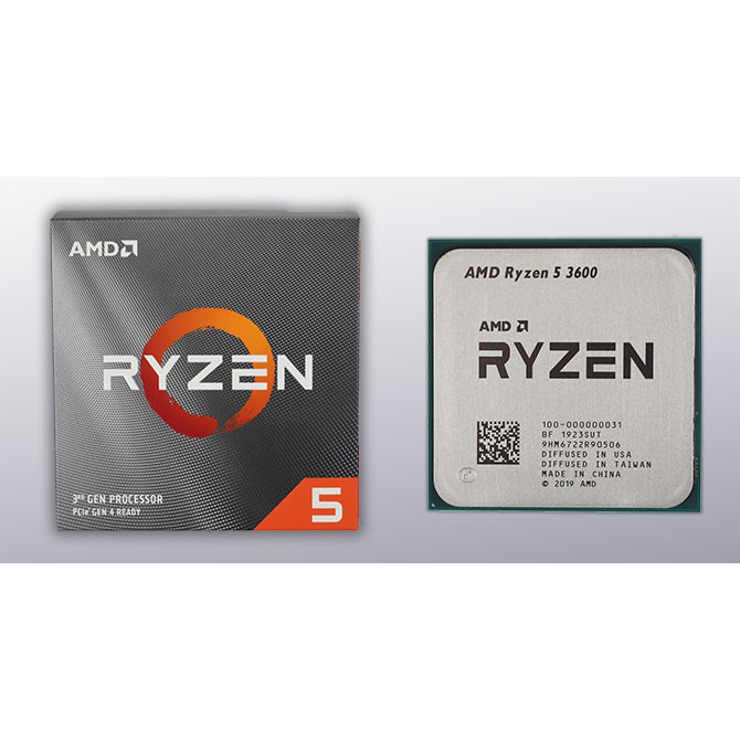 AMD Ryzen 5 3600 AM4 Socket 3.6GHz up to 4.2GHz with Wraith Stealth CPU Unlocked Core 6 Threads