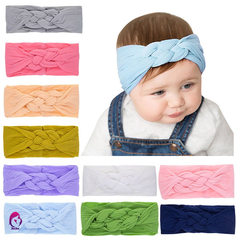 10X Rabbit Ears Hair Holders Hair Accessories Child Girl Women Rubber HairBandQP