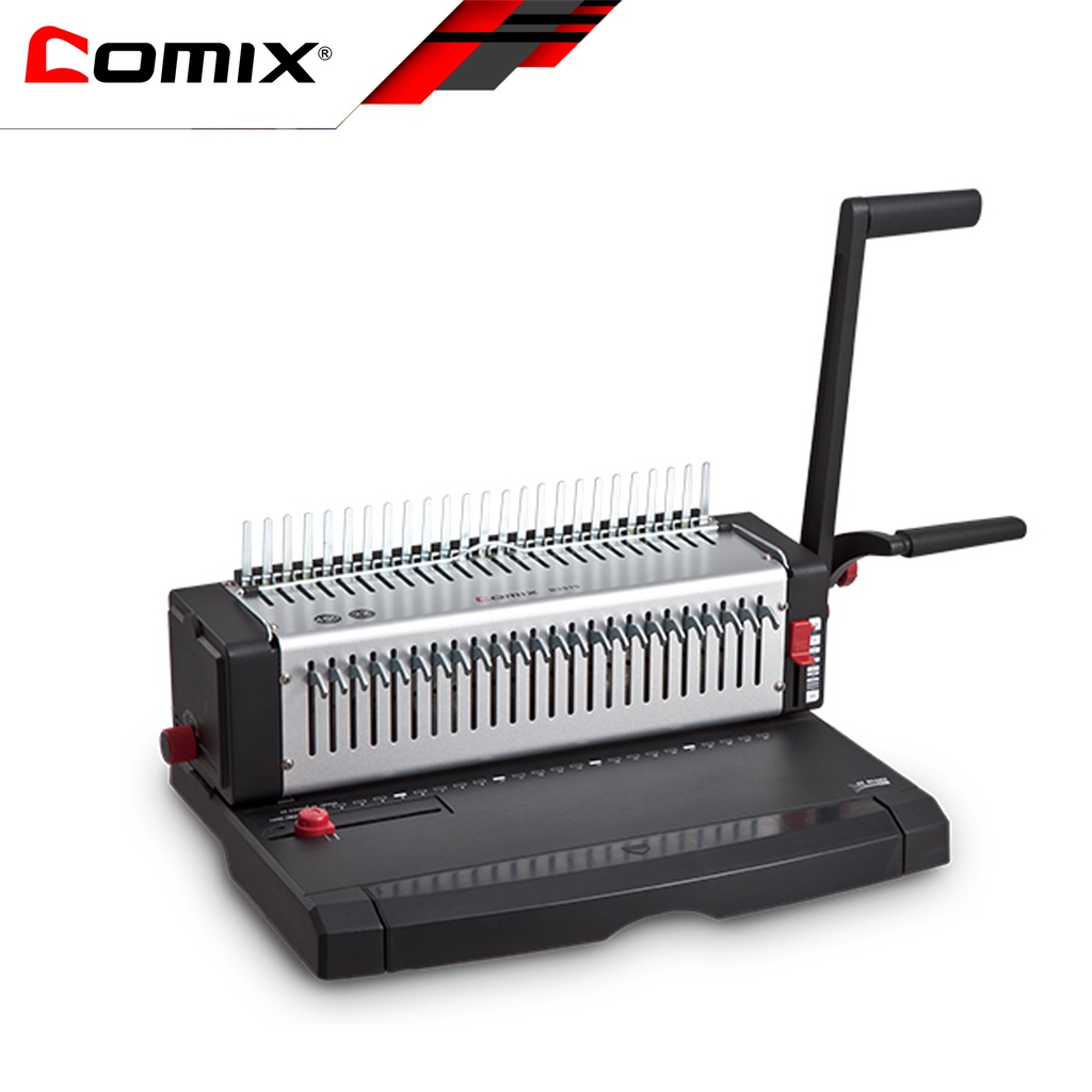 Comix Heavy Duty Comb Binding Machine 24 Holes Shopee Philippines