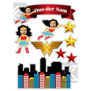 Cowboy Theme Cake Topper 100