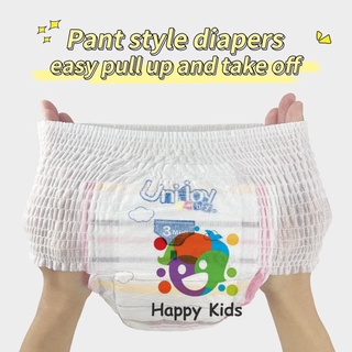 HappyKid 50Pcs Baby Disposable Diapers Baby Diaper Pant For Baby Pants Korean Diaper Pant