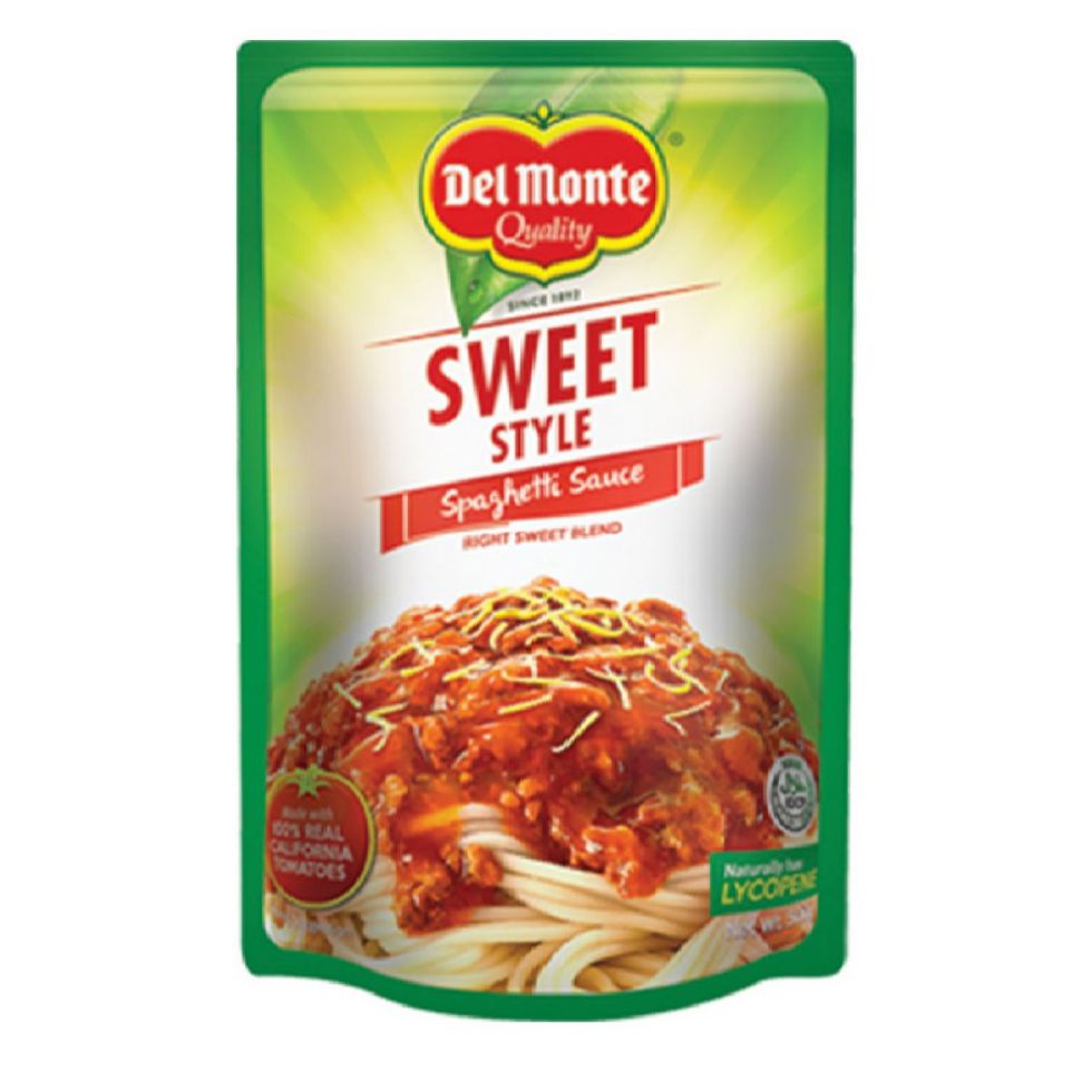 Del Monte Spaghetti Sauce Sweet Style 500g Shopee Philippines