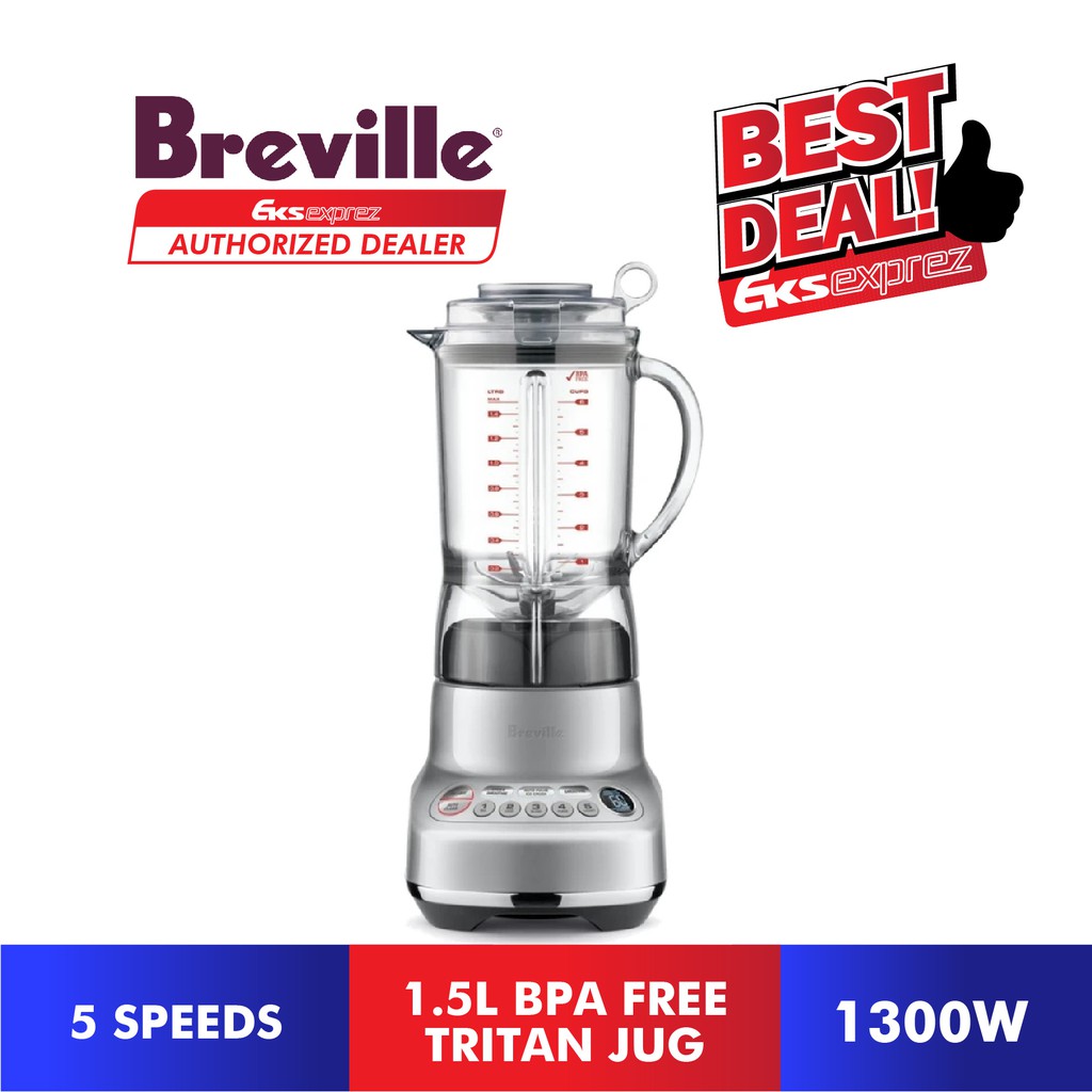 Breville The Fresh & Furious Permanent Blender (1.5L) BBL620