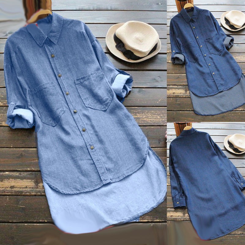 denim shirts for ladies