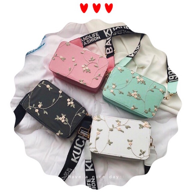 shopee korean sling bag