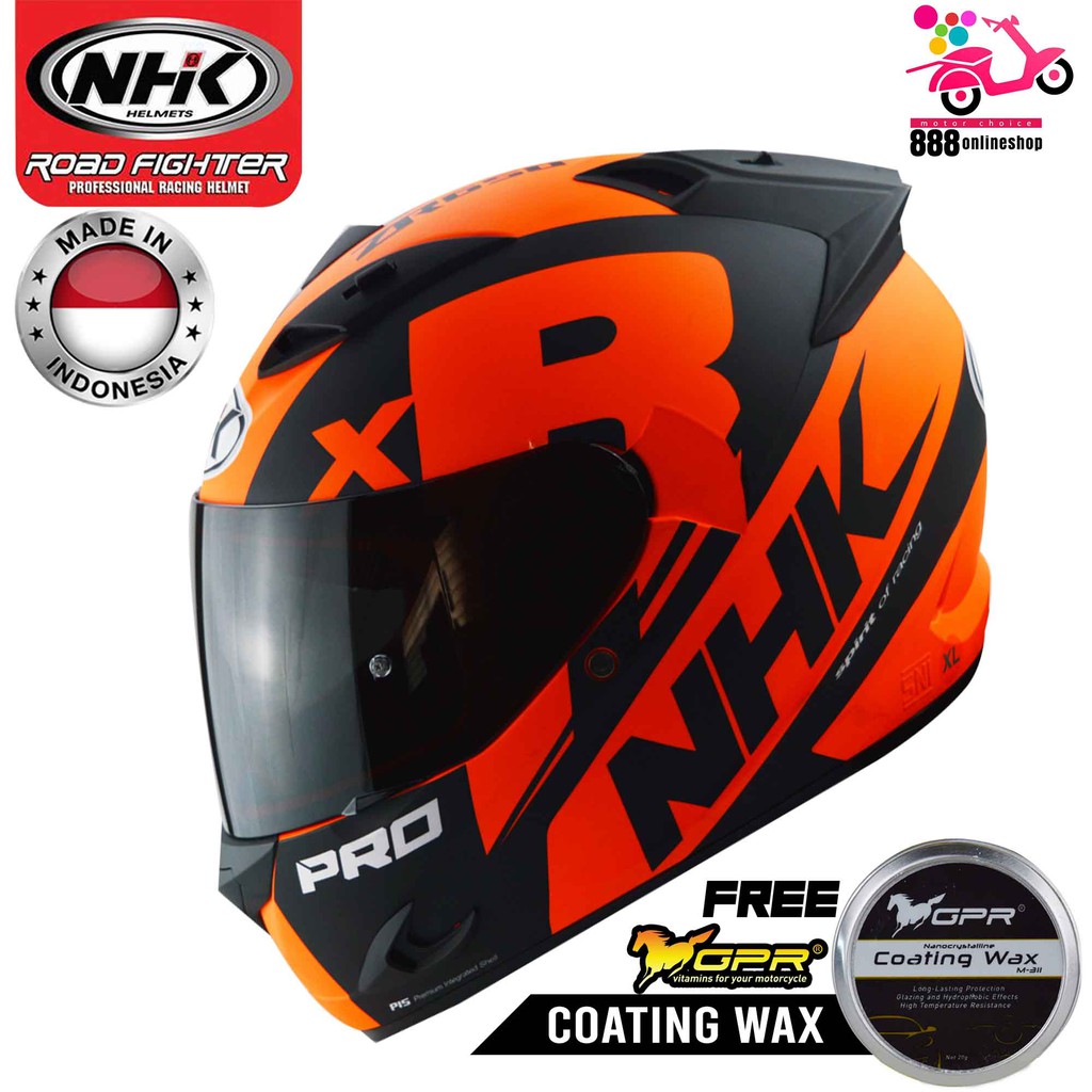 NHK HELMET RACE PRO ZR650 (SINGLE VISOR) MotorChoice 888 ...