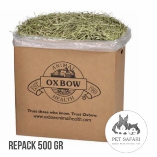 Grass Food Rabbit And Small Animals Oxbow Orchard Grass Hay Packaging 500gr