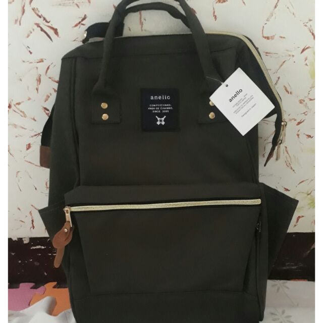 anello backpack army green