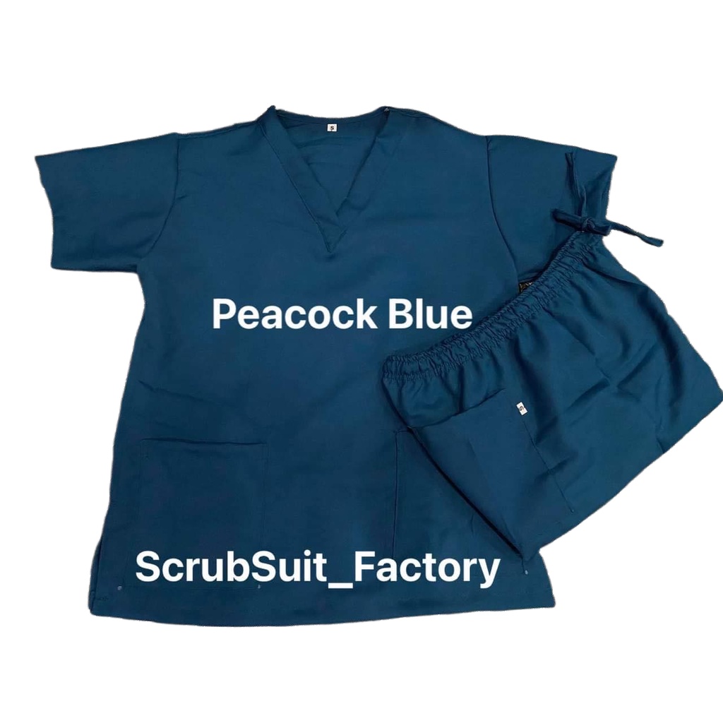 Size LARGE Scrub Suit V-neck Set Terno Katrina Fabric V Design True to Size Wash and Wear Unisex Med #8