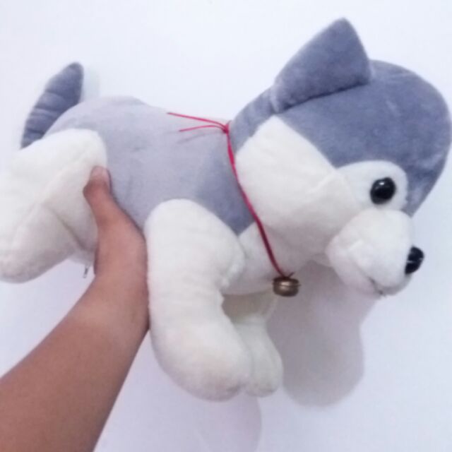 husky stuffed toy