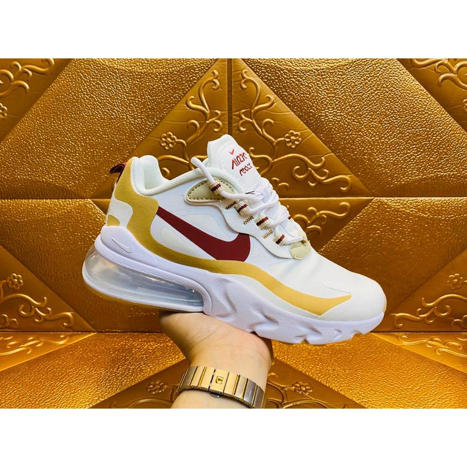 womens nike air max 270 react team gold