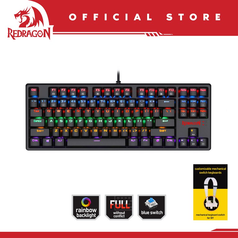 Redragon Daksa K576R Mechanical Gaming Keyboard uWFG | Shopee Philippines