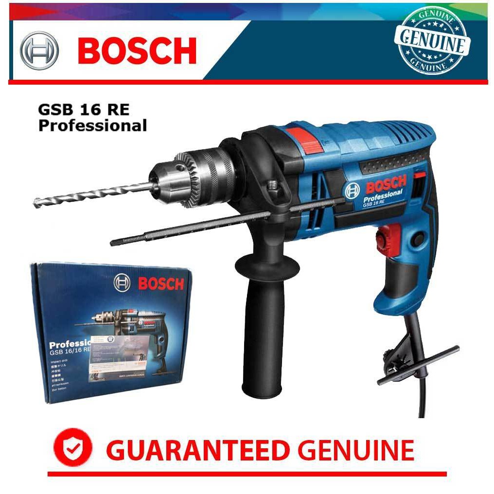 Bosch GSB 16 RE Impact Drill / Hammer Drill (Carton Box) •khm megatools