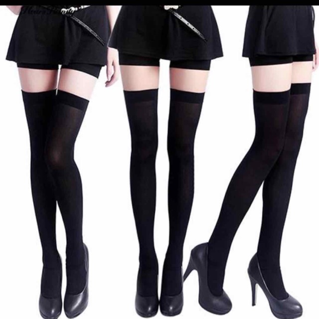 long black socks for women