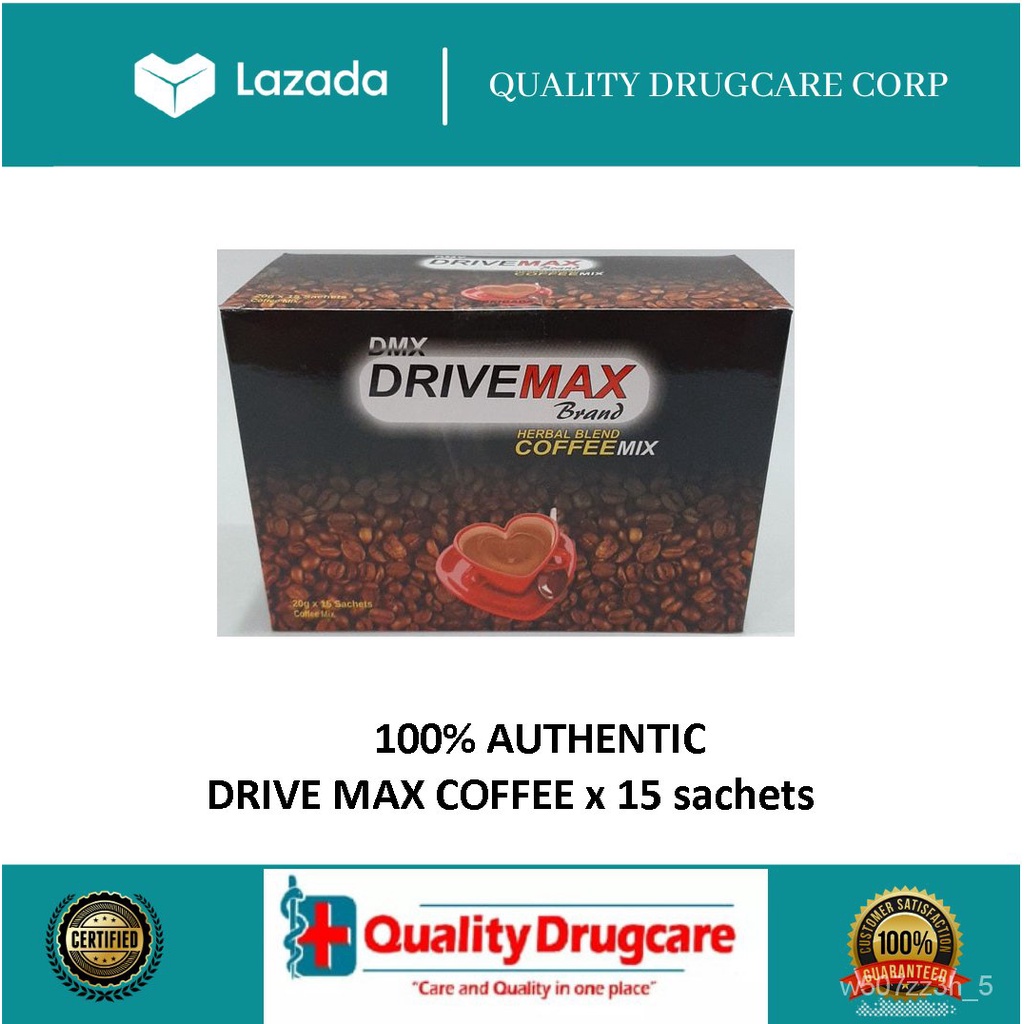 Original Drive Max Herbal Adult Coffee x 15 sachets Shopee Philippines