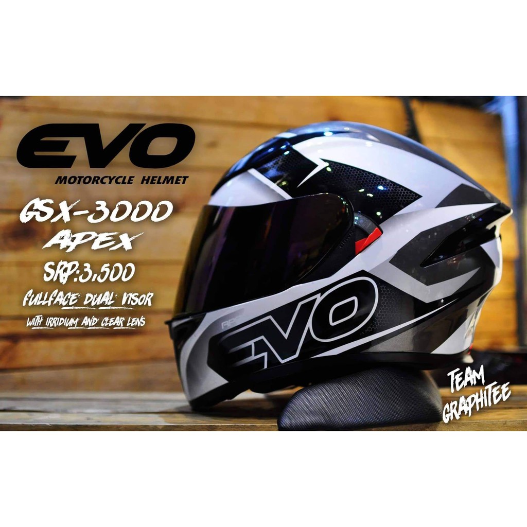 evo full face helmet