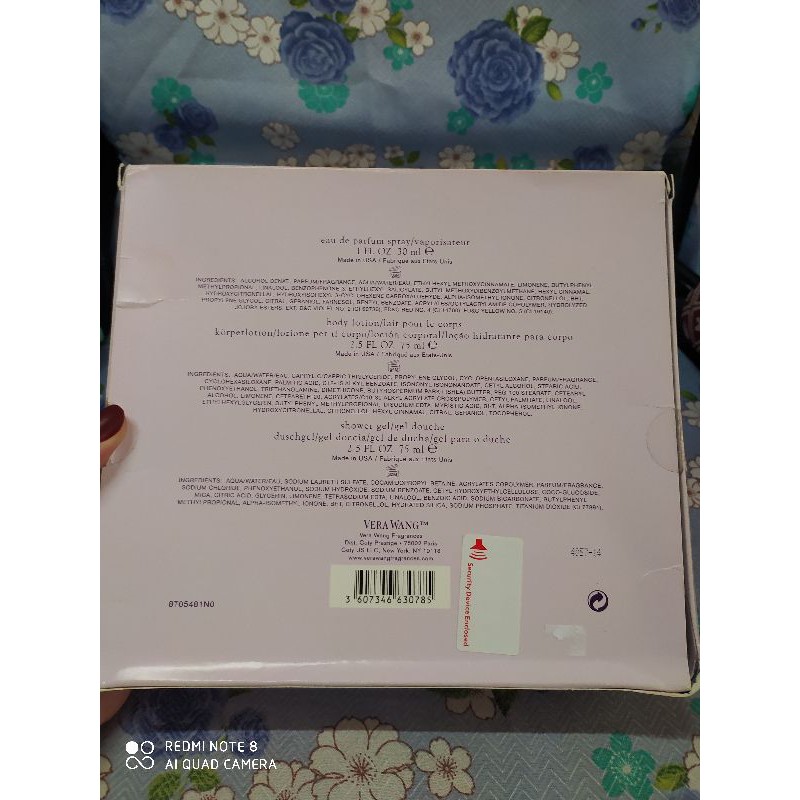 Vera Wang Violet Perfume Shopee Philippines