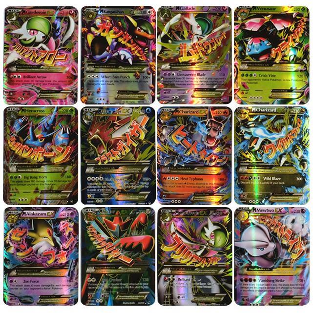 Game Cod Pokemon Trading Card Tcg Gx Mega Ex Party Flash Shiny Card Game Boys Toys Shopee Philippines