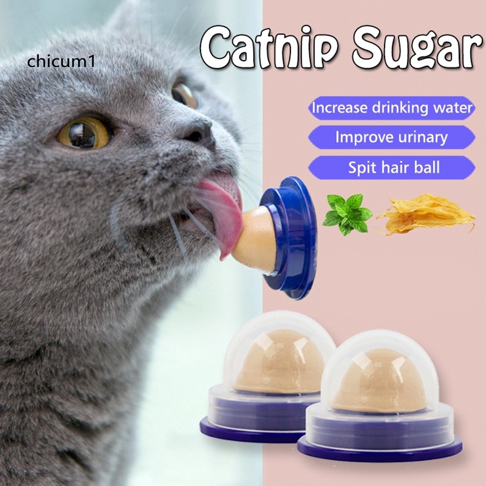 chCat Nutritious Cream Licking Solid Candy Catnip Sugar Ball Energy