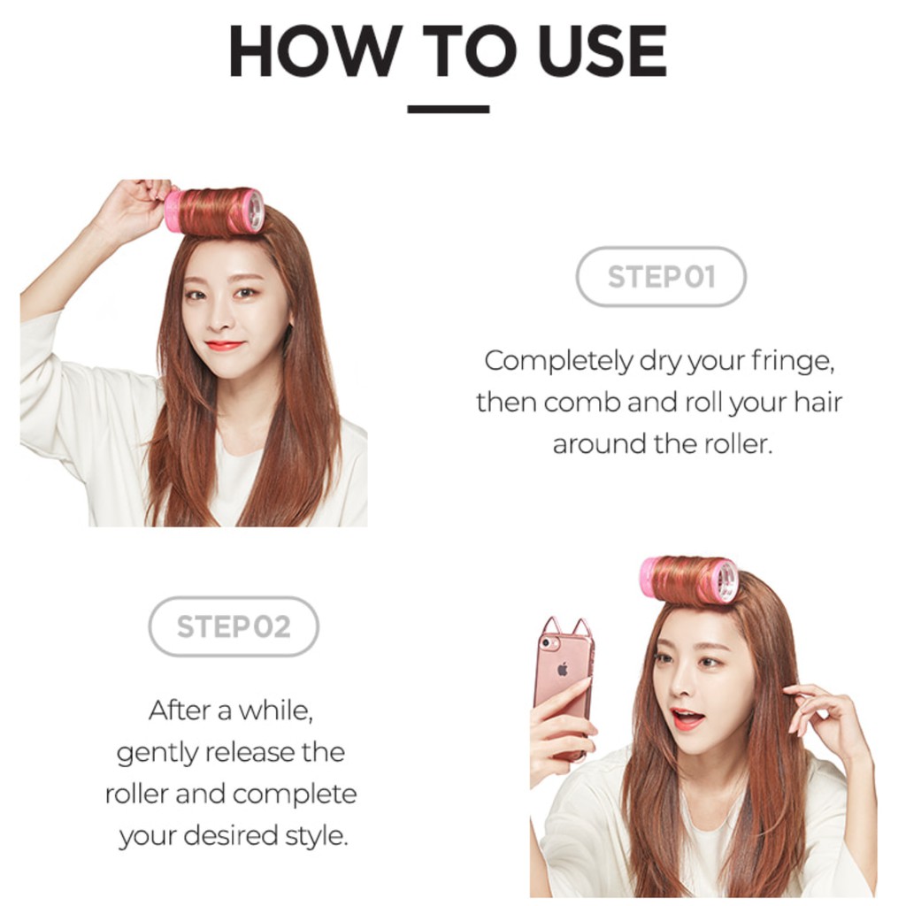 フィリミリ fillimilli Bangs hair roller