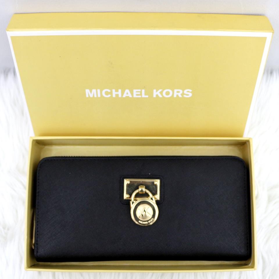 michael kors hamilton wallet yellow