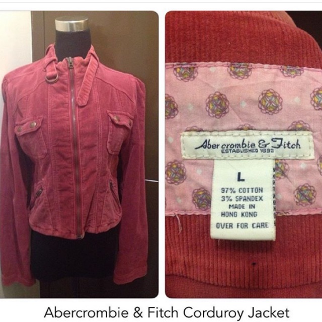 abercrombie corduroy jacket