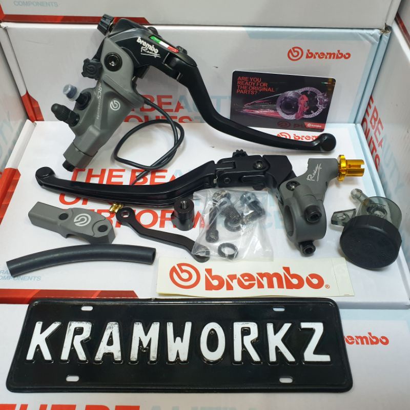 Brembo Rcs19 Lever Set Single Tank (Universal) | Shopee Philippines